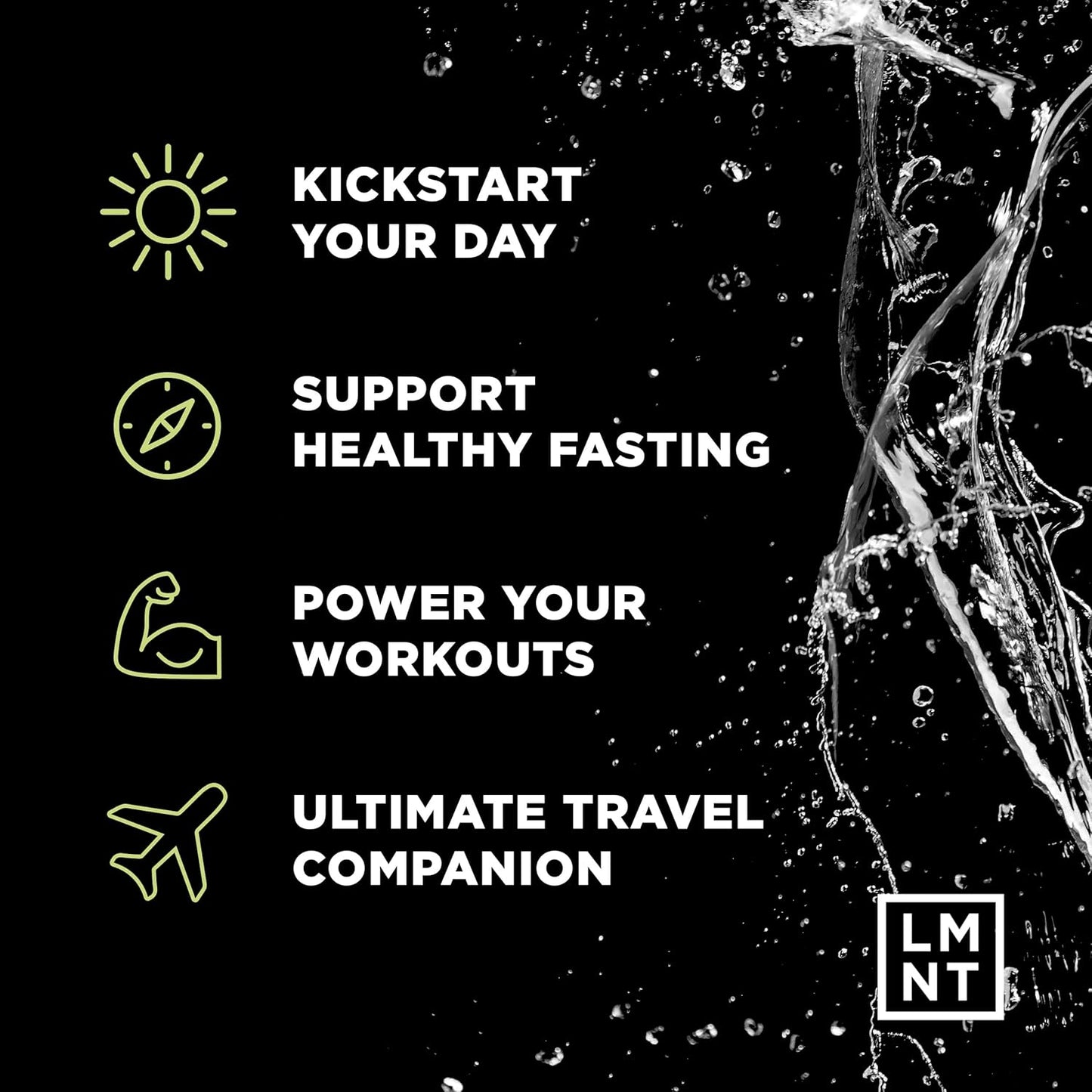 Drink LMNT Zero Sugar Electrolytes | Drink Mix | 30-Count