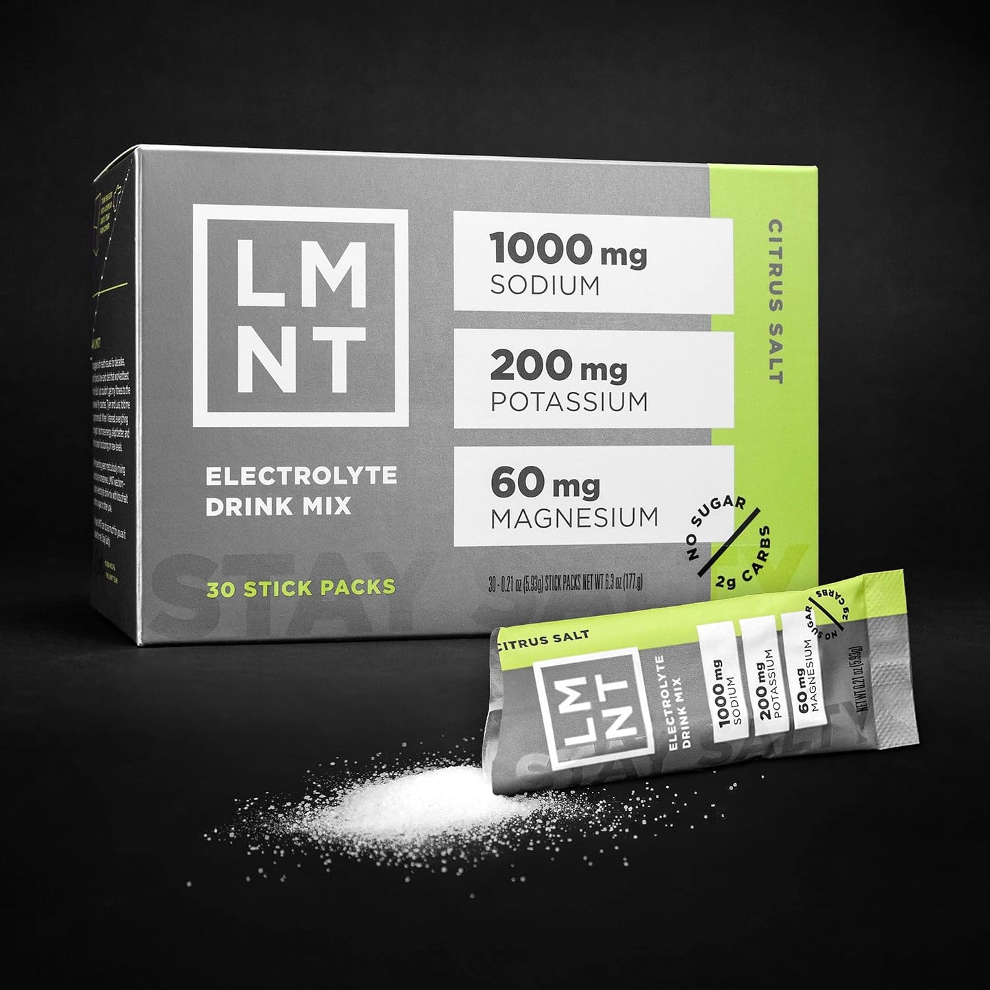 Drink LMNT Zero Sugar Electrolytes | Drink Mix | 30-Count