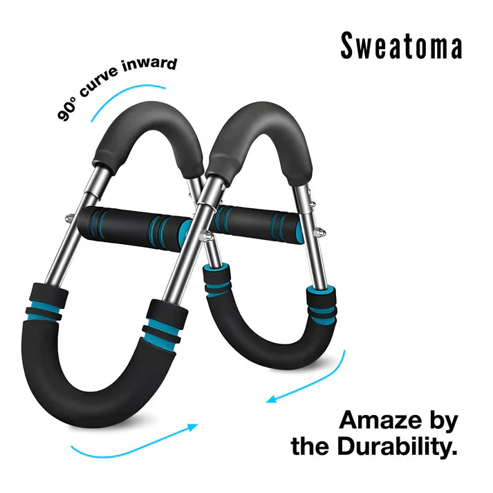 SWEATOMA Arm Workout Bar – Resistance Twister for Chest, Arms & Shoulders